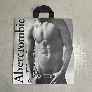 Vintage Abercrombie and fitch shopping bag